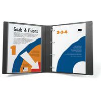 Hoes zelfklevend, permanent A3 opening lange zijde - Djois