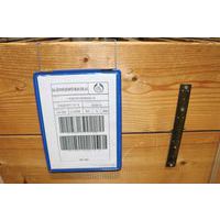 Identificatiehoes versterkt, hangend A5 verticaal - Djois