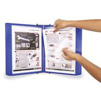 Wandsysteem Easy load A4 - 10 zichtpanelen - PP - Djois