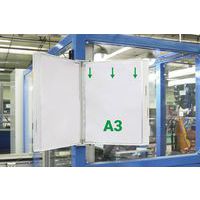 Wandsysteem magnetisch Tarifold A3, 10 zichtpanelen - Djois