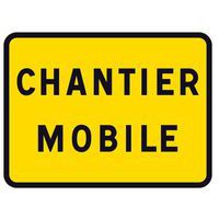 Tijdelijk signaalbord KC1 mobiele bouwplaats - Lacroix