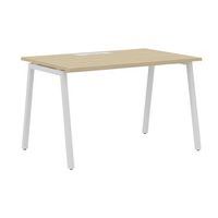 Recht bureau 140 cm A-poten Misao, Type onderstel: V-poot, Totale hoogte: 74 cm, Totale breedte: 140 cm
