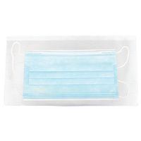 Antimicrobieel tasje voor masker in chequeboekformaat, set van 6