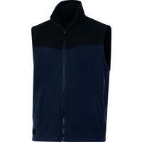 Fleecevest mouwloos - Gilli, marineblauw-zwart - Delta Plus