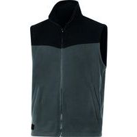 Fleecevest mouwloos - Gilli - Donkergrijs-zwart - Delta Plus