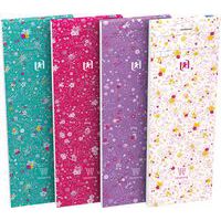 Notitieblok geniet shopping flowers 74x210 160p 90g - Pak 10 - Oxford