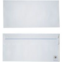 Envelop zelfklevend dubbel sluiting 110 x 220 80 g