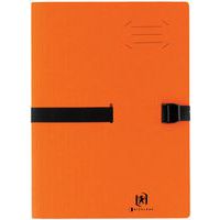 Map met riemsluiting Clip'n'go 1 binnenklep - Oxford