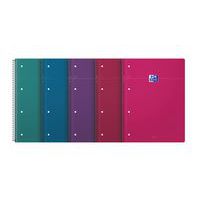 Spiraalblok SmArt geperforeerd 230 x 297 mm - levendige kleuren - Oxford