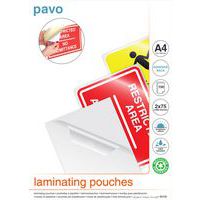 Lamineerhoes A4 met zelfklevende achterkant - Pavo