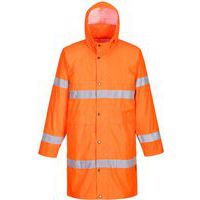 Regenjas Reflecterend Hi-Vis 100 cm Oranje H442 Portwest