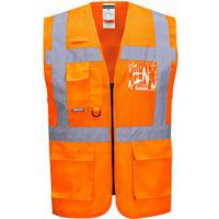 Vest Mesh Executive Madrid Oranje C496 Portwest
