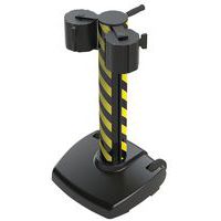 Aluminium paal Storetrac dubbel, band van 22 m - Viaguide