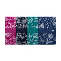 Schrift Romance, met nietjes, 60 pagina's - 9 x 14 cm - Oxford