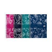 Spiraalschrift Romance - kleine ruitjes - 10,5 x 14,8 cm - Oxford