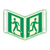 Bord fotoluminescerend - nooduitgang - Supernova+®