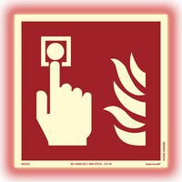 Bord fotoluminescerend - Brandalarm - Supernova+®