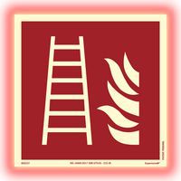 Bord fotoluminescerend - Brandladder - Supernova+®