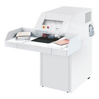 Papiervernietiger met hoge capaciteit IDEAL 4108 CC - kruissnippers