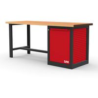 Werkbank met kast 1 lade - 2 m - Sam