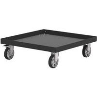 Rolplateau d.125 mm: 2 zwenkwielen waarvan 1 rem - Sam