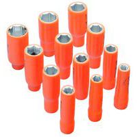 Dop 3/8'' geisoleerd tot 1000 volt 6-kant - Sam