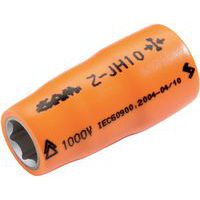 Dop 3/8'' geisoleerd tot 1000 volt 6-kant - Sam