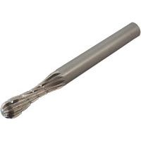 Carbuurfrees Ø6x60mm HSS speciaal staaf afgerond punt 6x20mm - Sam