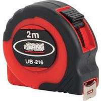 Rolmaat van bi-materiaal 2 m x 16 mm - Sam