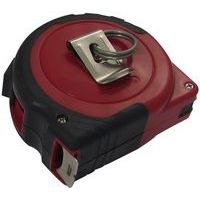 Rolmaat van bi-materiaal met rvs clip - 10 m - Sam
