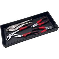 Module met 4 verchroomde borgveertangen - Sam