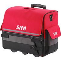 Textielkoffer van 33 liter met trolley - Sam