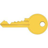 Sleutel voor sleutelslot Camille - Eol