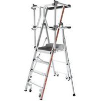 Platformtrap Veloce werkplatform met leuning en poort - Tubesca