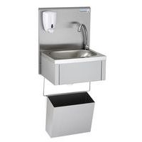 Handwasbak GC steun 540 mm - Afvalbak en zeep - Tournus Equipement