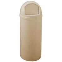 Afvalbak Marshall Dome - 57 l - beige - Rubbermaid