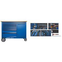 Werkbank 1504 XL-S met assortiment AGRI-gereedschap 198 delig - Gedore