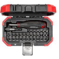 Bitset 1/4 32-delig met koffer R33003032 - GedoreRed