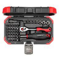 Bitset 1/4 40-delig met koffer R33003040 - GedoreRed