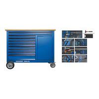 Werkbank 1504 XL-S met assortiment AGRI-gereedschap 306 delig - Gedore