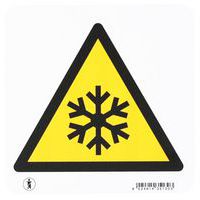 Waarschuwingsbord - Lage temperaturen en vorst - Aluminium