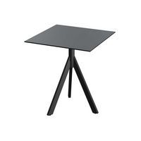 Bistrotafel Infinity Tripod - onderstel + tafelblad HPL 70x70cm - Veba