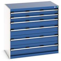 Ladekast met 6 laden Cubio - 1050x650x1000mm - Bott