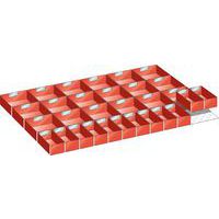 Set-indelingsmateriaal 54x36E (bxdxh) 918x612x50 mm - lista