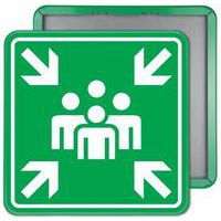 Verzamelplaats bord, aluminium - Relexim