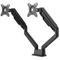 Schermhouder - ergonomisch en scharnierend - dubbel - Manutan Expert