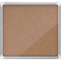 Binnenvitrine Nobo met kurkbodem 6 x A4