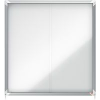 Glazen binnenvitrine afsluitbaar Premium Plus A4 - Nobo