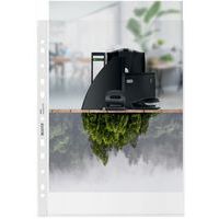 Geperforeerde hoes gerecycled - A4 - polypropyleen - Leitz