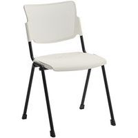 Bezoekersstoel met 4 poten polypropyleen voor bezoekers - Quadrifoglio